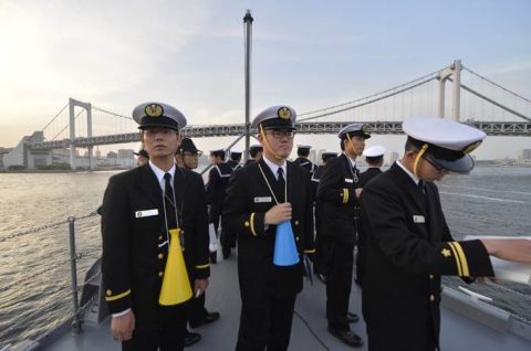 防衛省海上自衛隊　幹部候補生　近海練習航海2016（練習艦隊）６no3