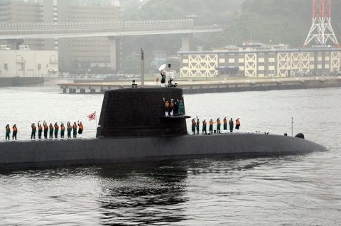 平成２８年度第１回米国派遣訓練 潜水艦「たかしお」出国No6