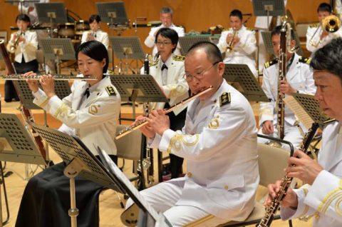 海上自衛隊（海自）東京音楽隊第５４回定期演奏会：三宅３曹Ｎｏ07
