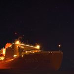 （南極観測船）砕氷艦しらせ 稚内市の一般公開 写真