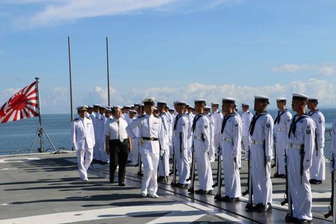 海上自衛隊 ソロモン諸島における戦没者遺骨収集事業への協力 
