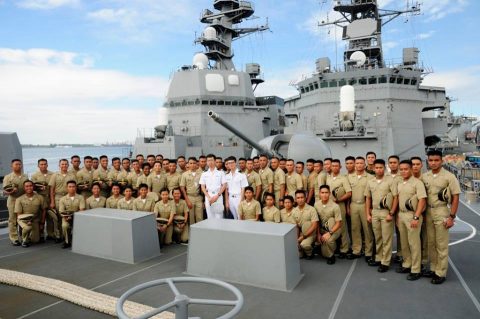 ２５次派遣海賊対処行動水上部隊 フィリピン海軍との親善訓練及び交流
