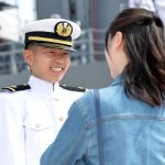 平成２９年度遠洋練習航海 出国行事 幹部候補生学校卒業