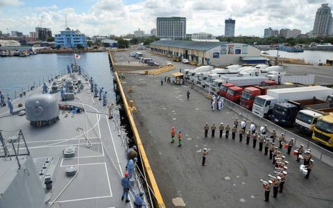 ２６次派遣海賊対処行動水上部隊 護衛艦きりさめ フィリピン海軍艦艇