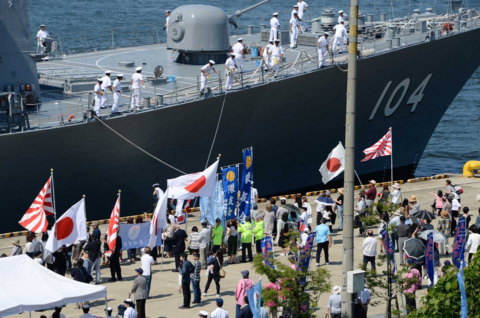 第２６次派遣海賊対処行動水上部隊（護衛艦きりさめ）帰国行事 | 海上